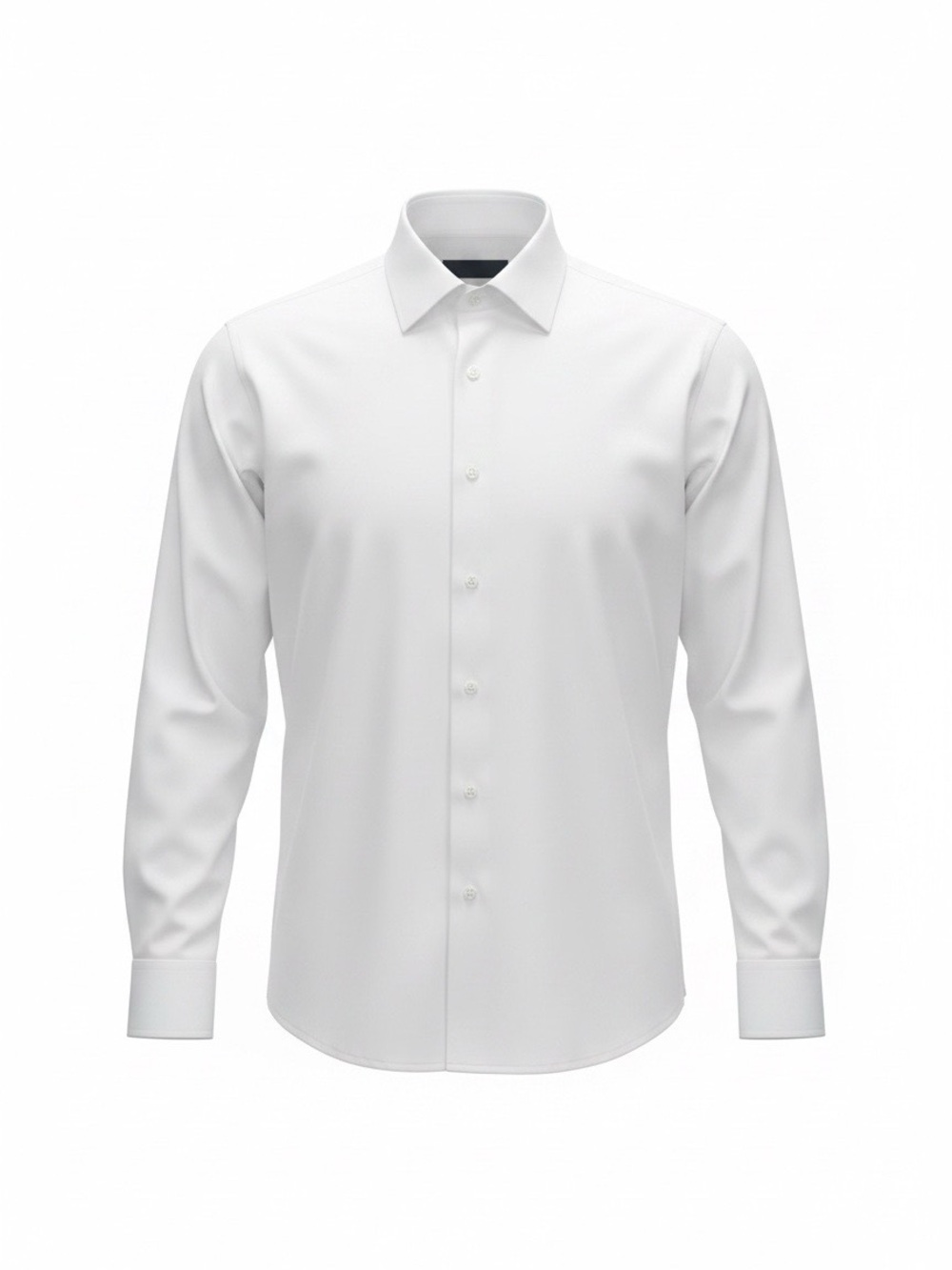 XMI Men’s 16.5 34/35 White Cotton Dress Shirt Long Sleeve